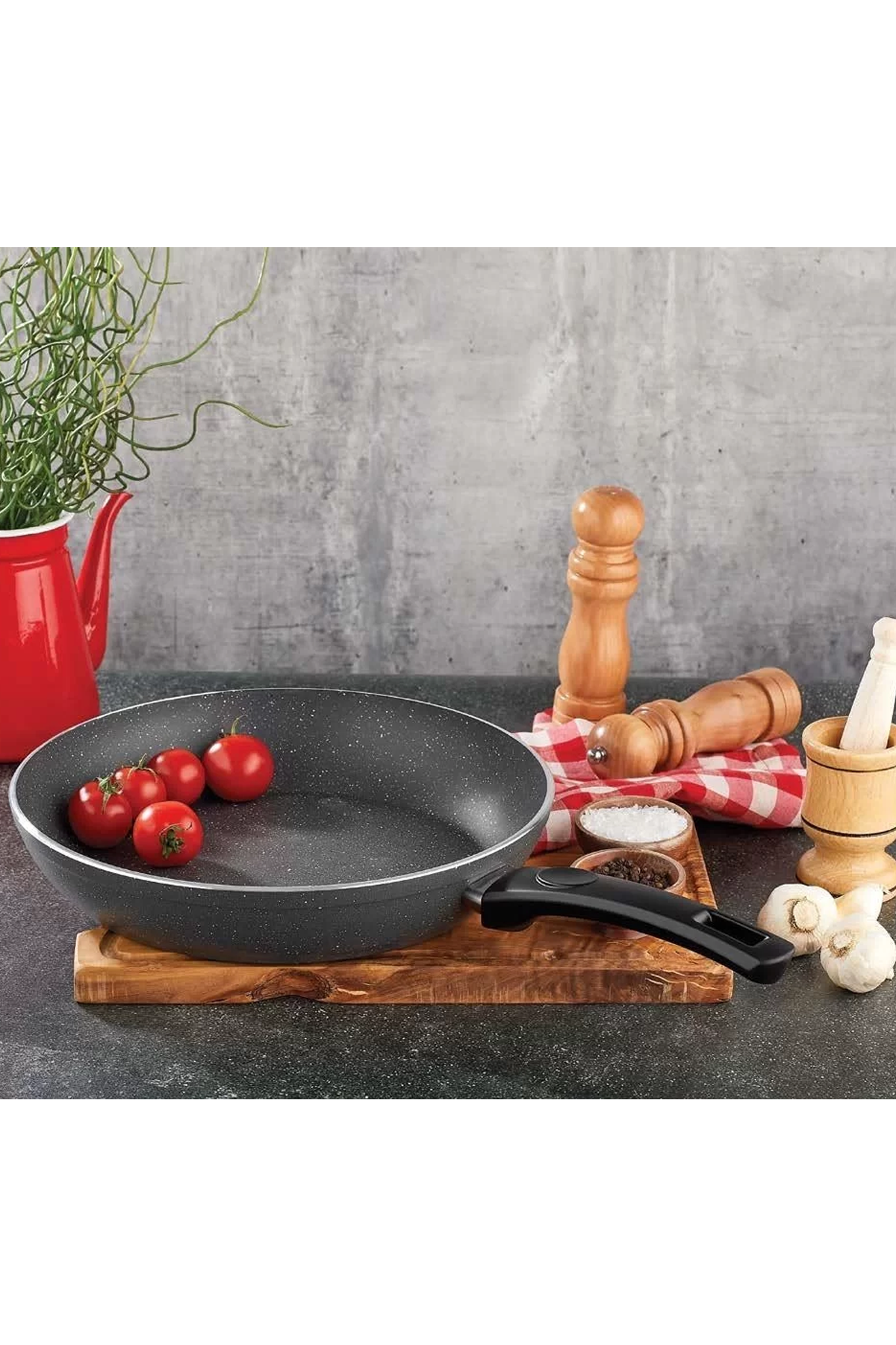 Tava Granit 30 Cm Zetra Sıvama Non Stick No 30 Lisinya-Zk017 - Lisinya