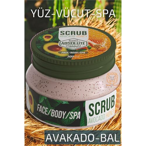 Lisinya Avakado Bal Scrub Peeling Nano Absolute Professional - Lisinya