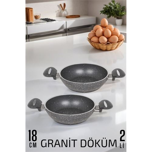 Lisinya Granit Yumurta Sahanı 18 CM Navida Design - Lisinya