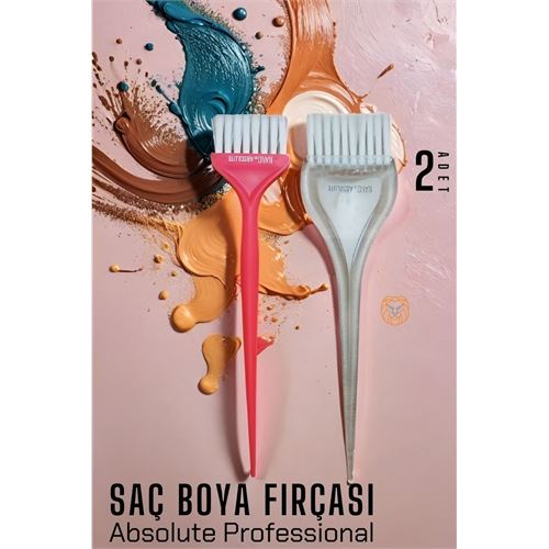 Lisinya Nano Saç Boya Fırçası 2 li SET Absolute Professional - Lisinya