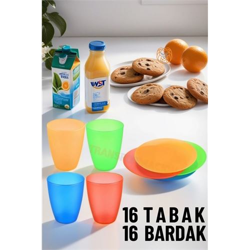 Lisinya 32 Adet Tabak Bardak Seti - Lisinya