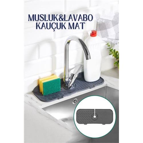 Lisinya Silikon Lavabo Batarya Matı - Lisinya