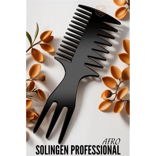 Lisinya Saç Şekillendirici Afro Perma Tarağı Solingen Professional - Lisinya