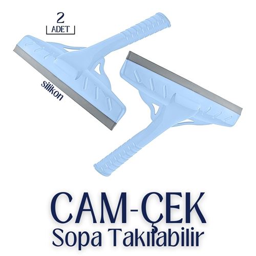 Lisinya 2 li Silikon Uçlu Cam Sil Çekçek 22 Cm - Lisinya