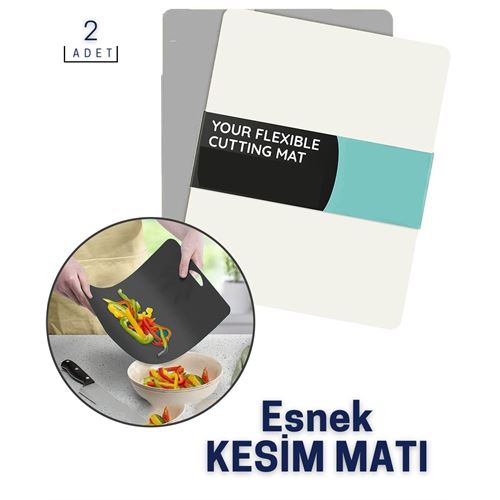 Lisinya Esnek Plastik Kesim Matı Flexa Design 2 ADET - Lisinya