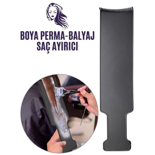 Lisinya Saç Boyama Perma Balyaj Saç Ayırıcı - Lisinya