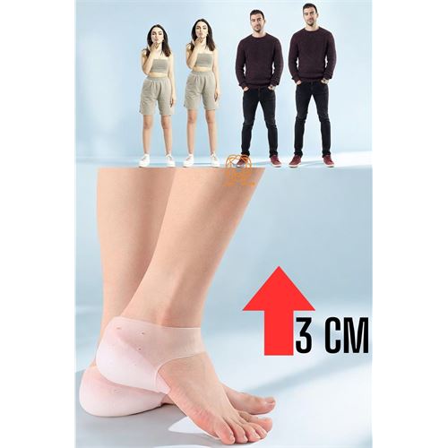 Lisinya 3 Cm Boy Yükseltici Taban Rahatlatıcı Gizli Jel - Lisinya