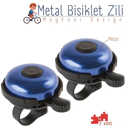 Lisinya Bisiklet Zili 2 li Set Metal Maytoni Design - Lisinya