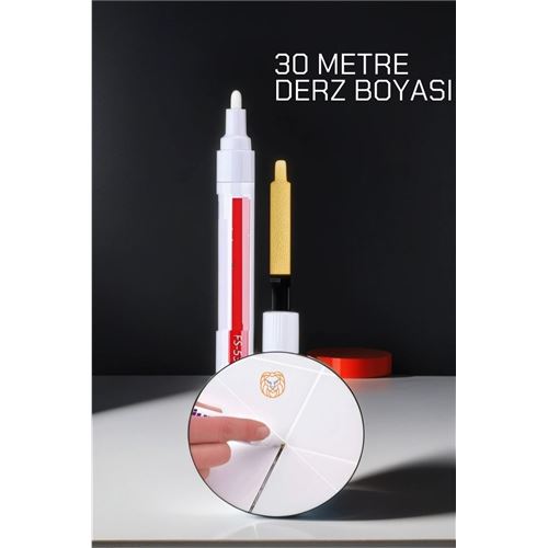 Lisinya BEYAZ Derz Boyası 30 Metre - Lisinya