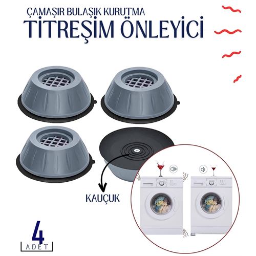 Lisinya Titreşim Önleyici Kauçuk 4 Adet S.Langston Design - Lisinya