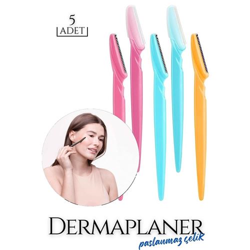 Lisinya Çelik Dermaplaner Kitsch Design 5 ADET - Lisinya