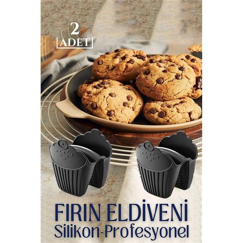 Lisinya Silikon Fırın Eldiveni 2 ADET Collezioni Design - Lisinya