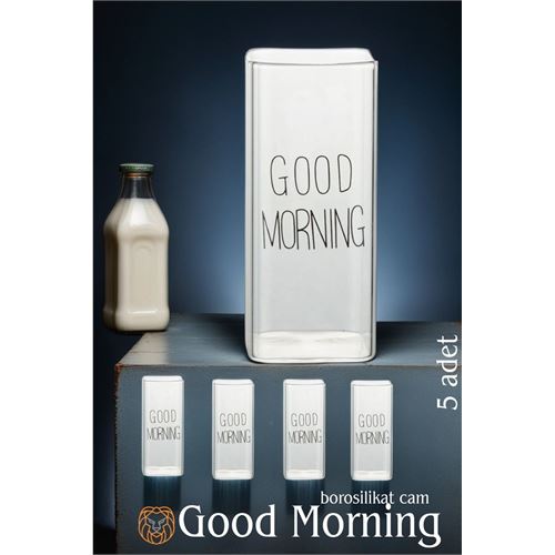 Lisinya Good Morning Bardak 5 li SET - Lisinya