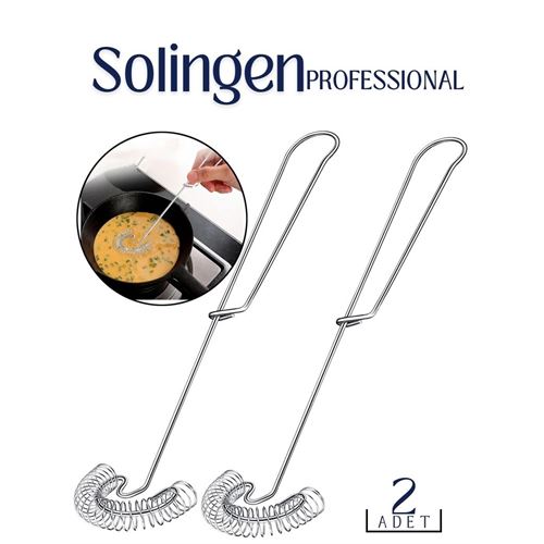 Lisinya 2 li Çelik Spiral Çırpıcı Solingen Professional - Lisinya