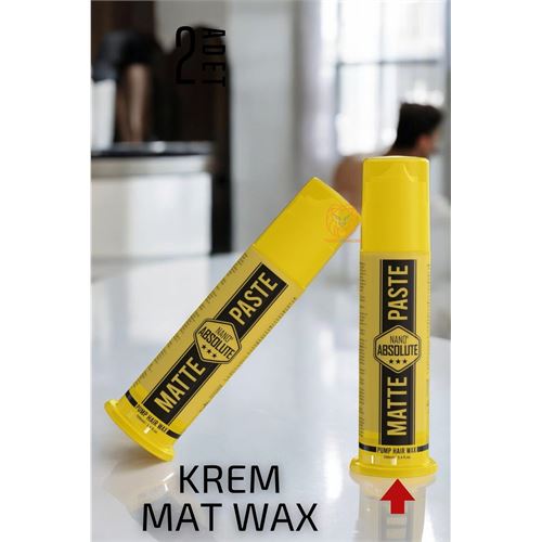 Lisinya 4 ADET Tüplü Mat Wax Matte Paste Wax Absolute Professional 720801 Toptan Paket - Lisinya