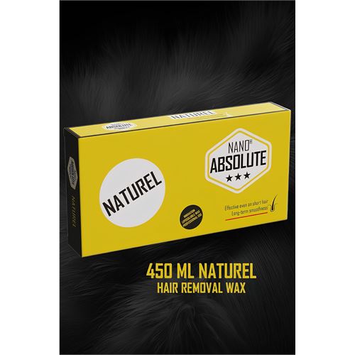 Lisinya 4 ADET Kalıp Nano Sir Ağda Absolute Professional 450ML Natural 720157 Toptan Paket - Lisinya