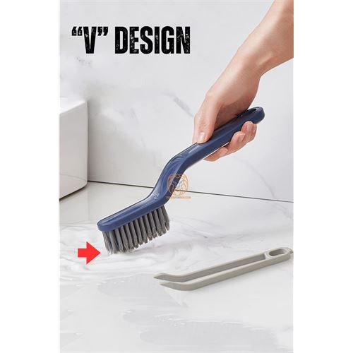 Lisinya 4 ADET Derz Fırçası V Dizayn Banyo Mutfak Lavabo Fırçası 720807 Toptan Paket - Lisinya