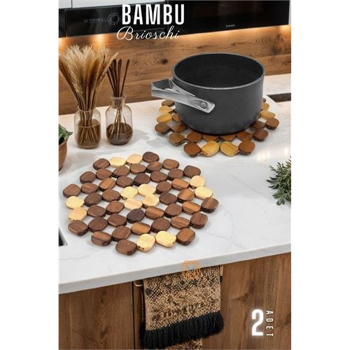 Lisinya Bambu Nihale 2 ADET Brioschi Design - Lisinya