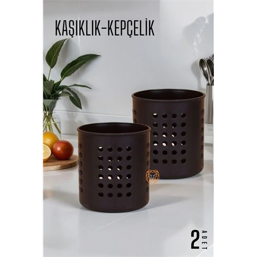 Lisinya Kaşıklık Organizer 2 li SET SİYAH C.Bindschedler Design - Lisinya