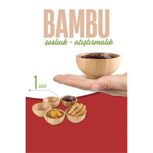 Lisinya Bambu Sosluk Reçellik Seti 1 ADET Mini - Lisinya