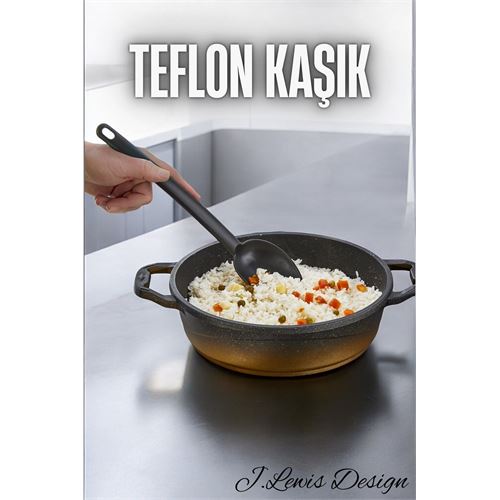 Lisinya Teflon Büyük Kaşık J.lewis Design - Lisinya