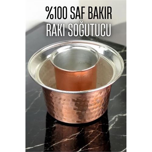 Lisinya Bakır Rakı Soğutucu - Lisinya