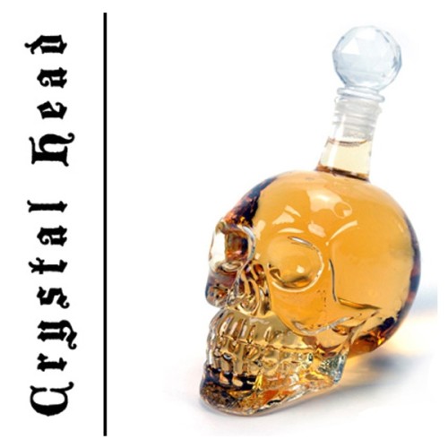 1000 ml Crystal Head Kuru Kafa İçki Şişesi - Lisinya