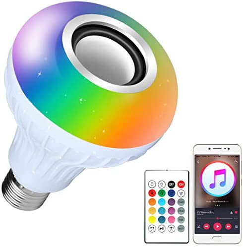 Bluetooth Hoparlör Akıllı Led Ampul Lamba (4767) - Lisinya