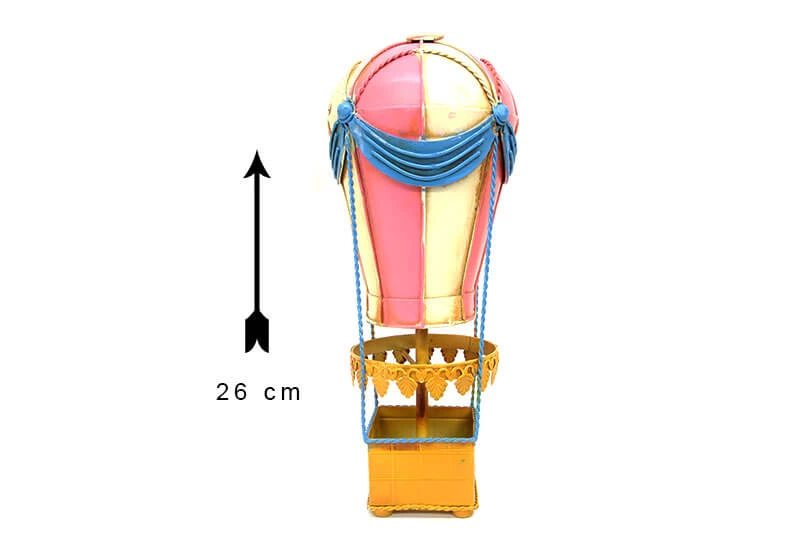 Dekoratif Metal Sıcak Hava Balonu - Lisinya