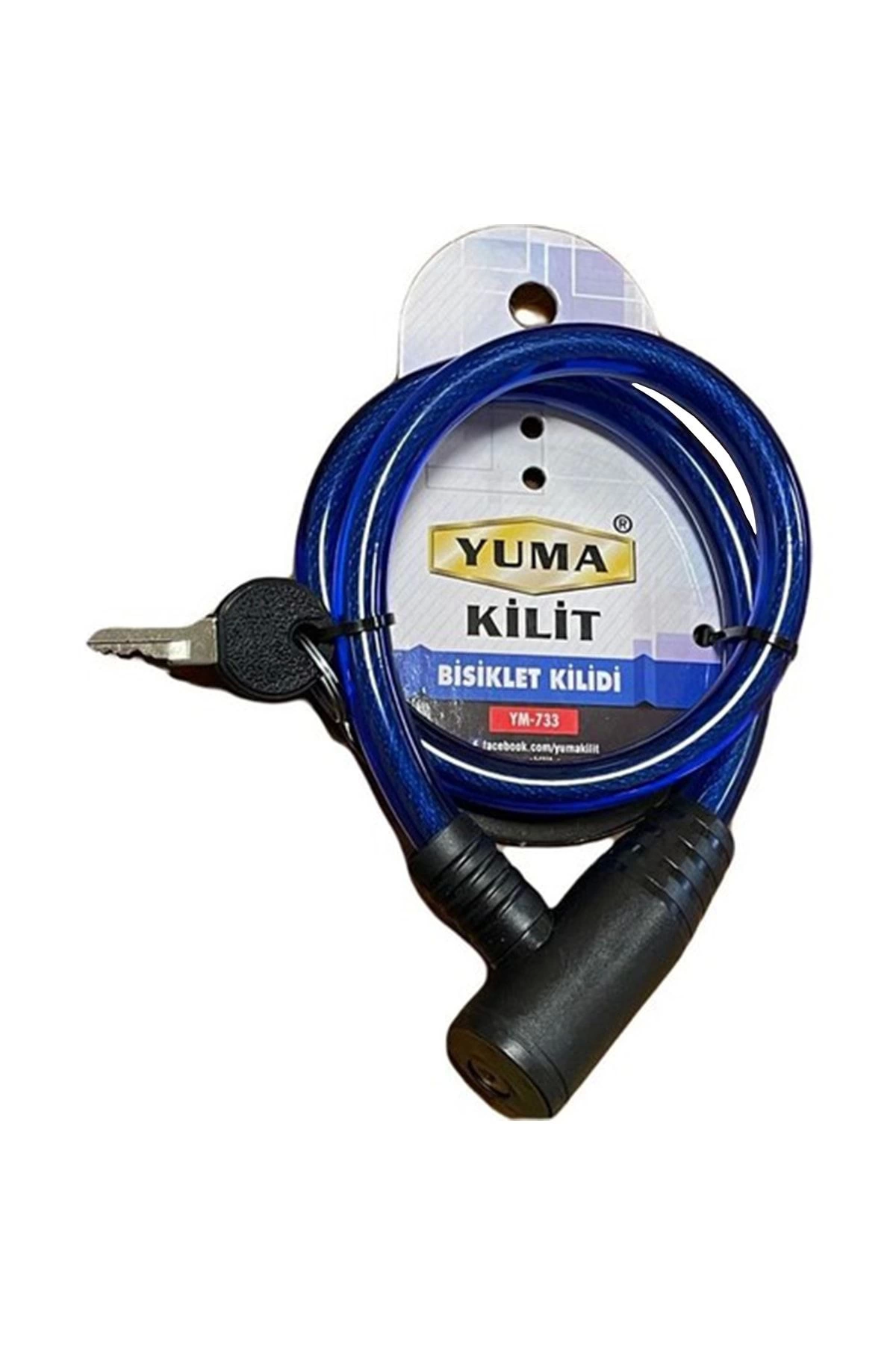 Yuma Ym-733 Mavi 65 Cm Bisiklet Kilidi - Lisinya