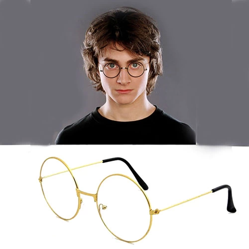 Harry Potter Metal Çerçeveli Gözlüğü - Haryy Potter Gryffindor Gözlüğü - Lisinya