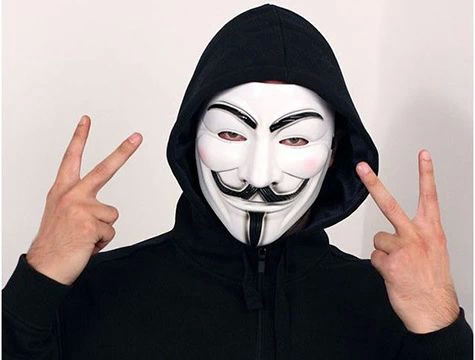 Beyaz Renk V For Vendetta Maskesi Yerli Üretim - Lisinya