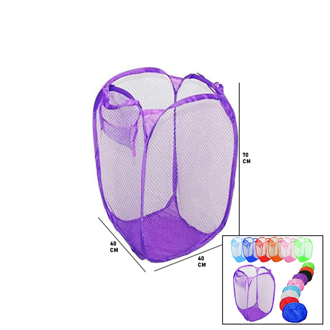 EASY OPEN HAMPER RENKLİ OYUNCAK SEPETİ FİLESİ 40X40X70CM (4767) - Lisinya