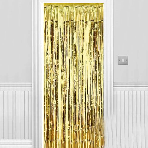 Işıltılı Duvar Ve Kapı Perdesi Gold 90x200 Cm - Lisinya