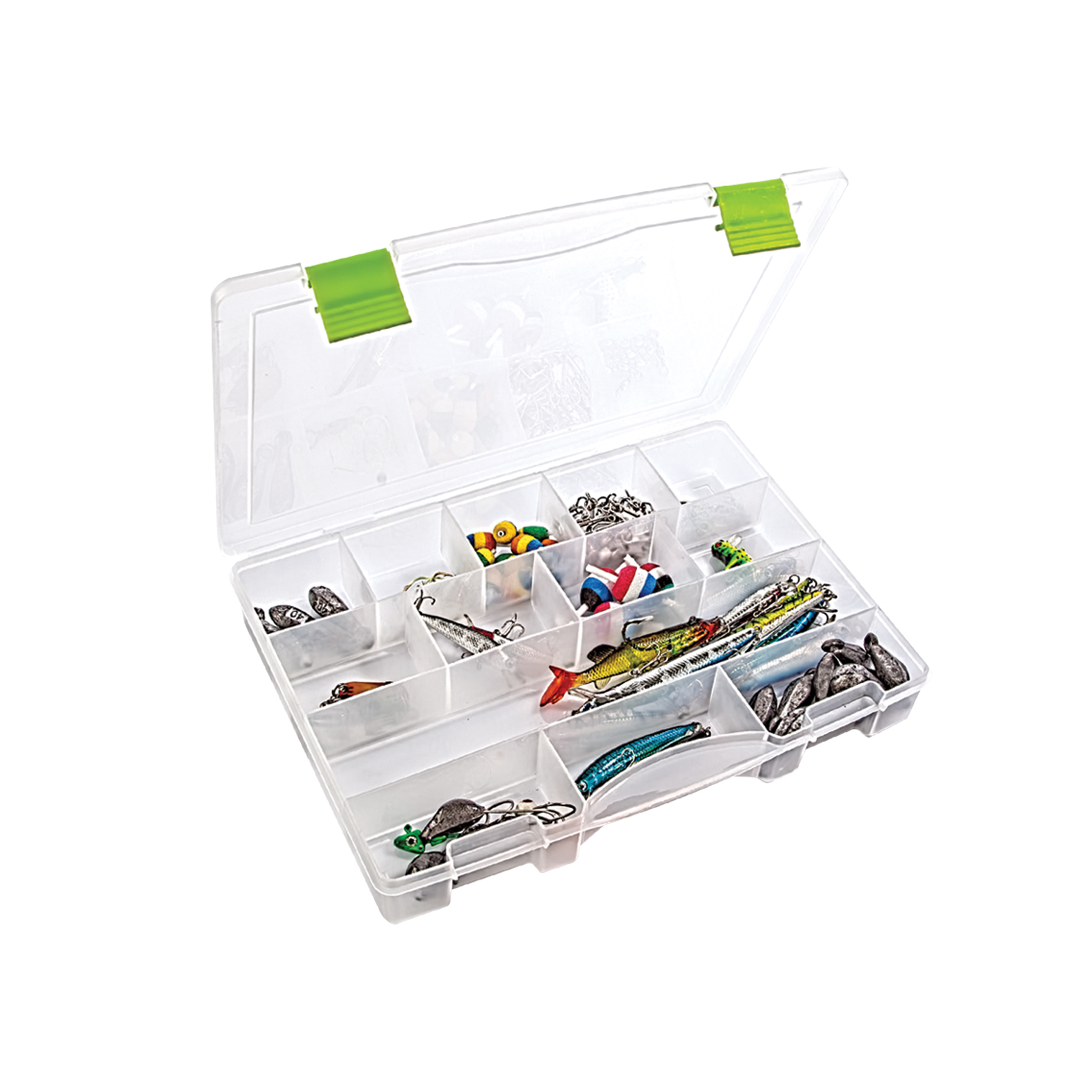 Slim Organizer  Alet Çantası -Vida Olta Çivi Boncuk Yüzük Küpe Kutusu - 13 Gözlü (4767) - Lisinya