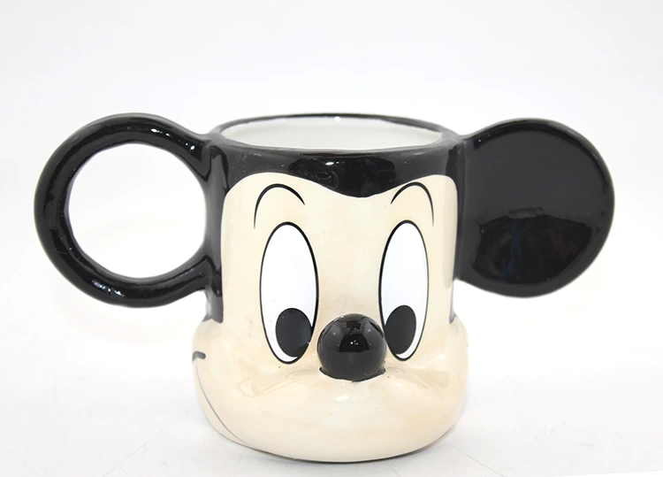 Porselen Mickey Mouse Kupa Bardak Alk3424 - Lisinya