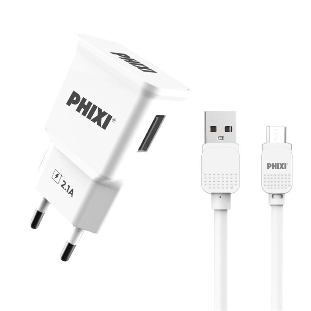 Pch201m Basic 2.1a Micro Usb Kablolu Şarj Cihazı - Lisinya