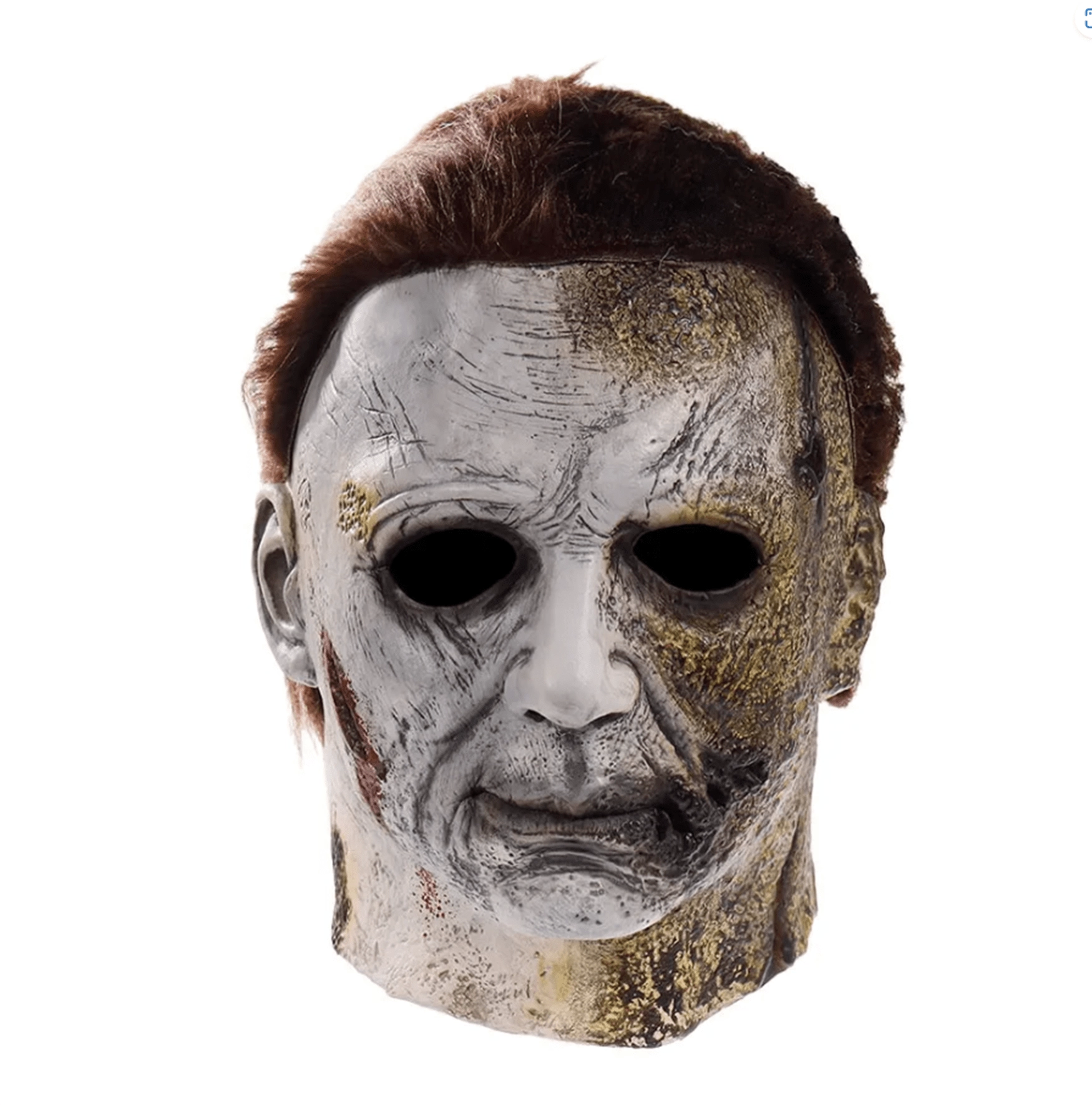 Michael Myers Lateks Maske - Michael Myers Et Maske Kafaya Tam Geçmeli - Lisinya