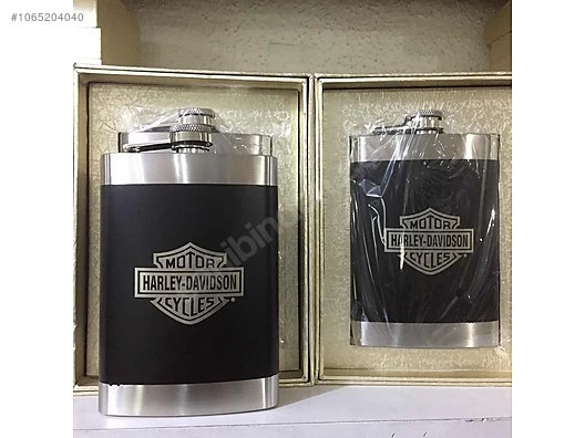 Harley Davidson Matara 8 Oz (240 Ml) Içki Viski Konyak Matarası - Lisinya