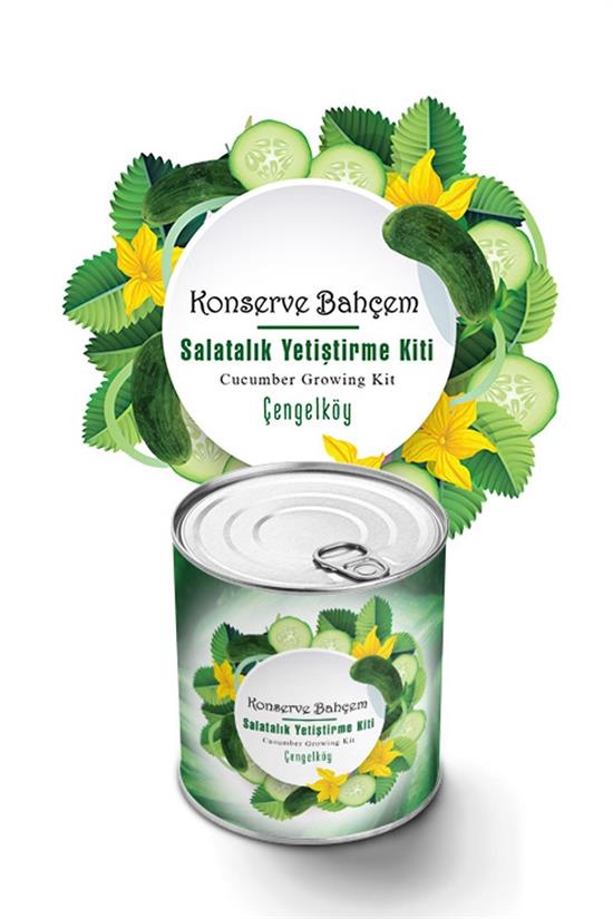 Konserve Bahçem Konservede Çengelköy Salatalık Yetiştirme Kiti (4767) - Lisinya