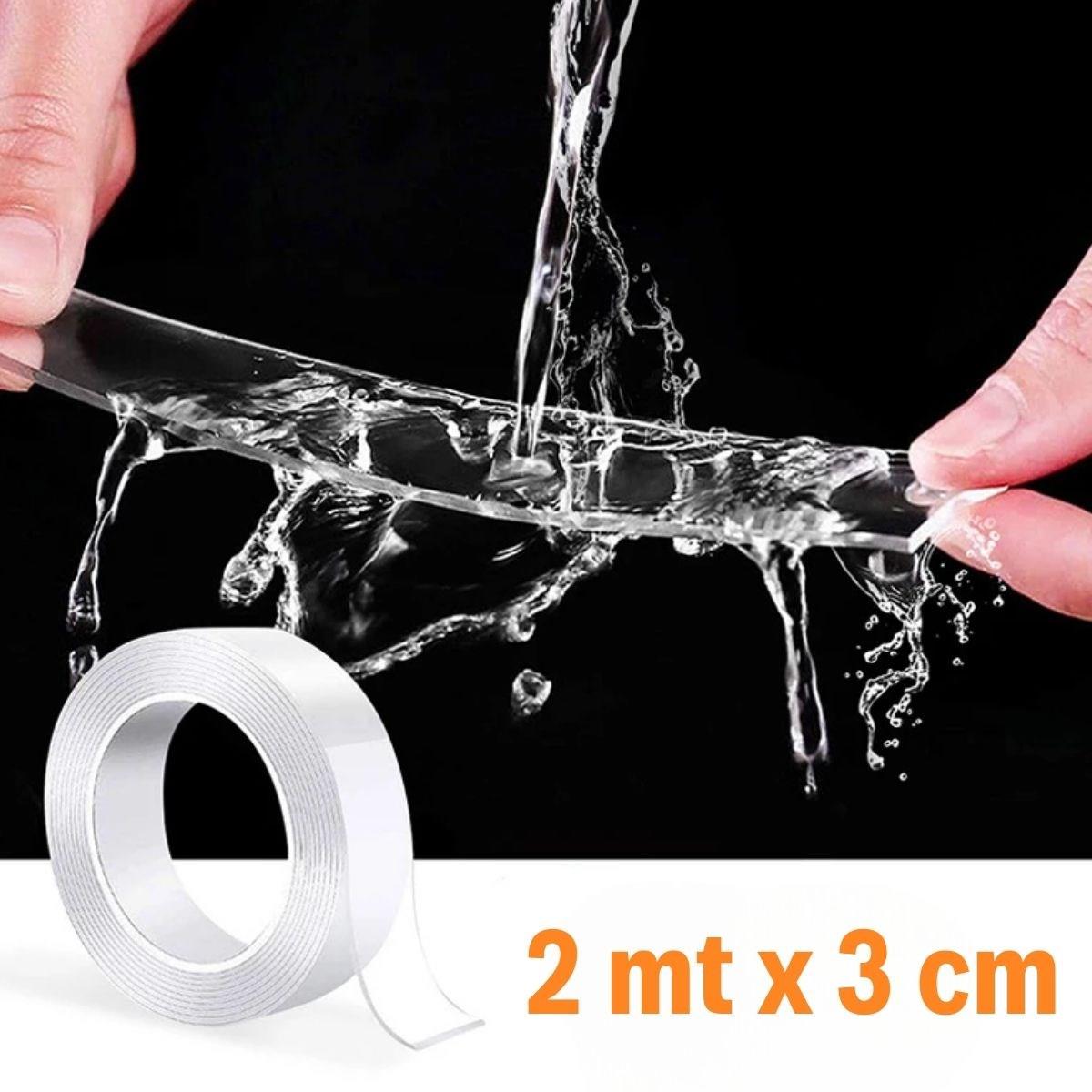 Ultra Güçlü Çift Taraflı 2 mt x 3 cm Çift Taraflı Nano Bant (4767) - Lisinya