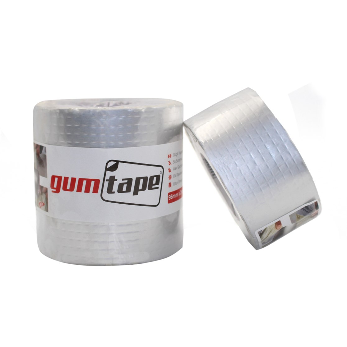 Gum tape Sakız Bant 48 mm x 2 metre Alüminyum Tamir Bandı (4767) - Lisinya