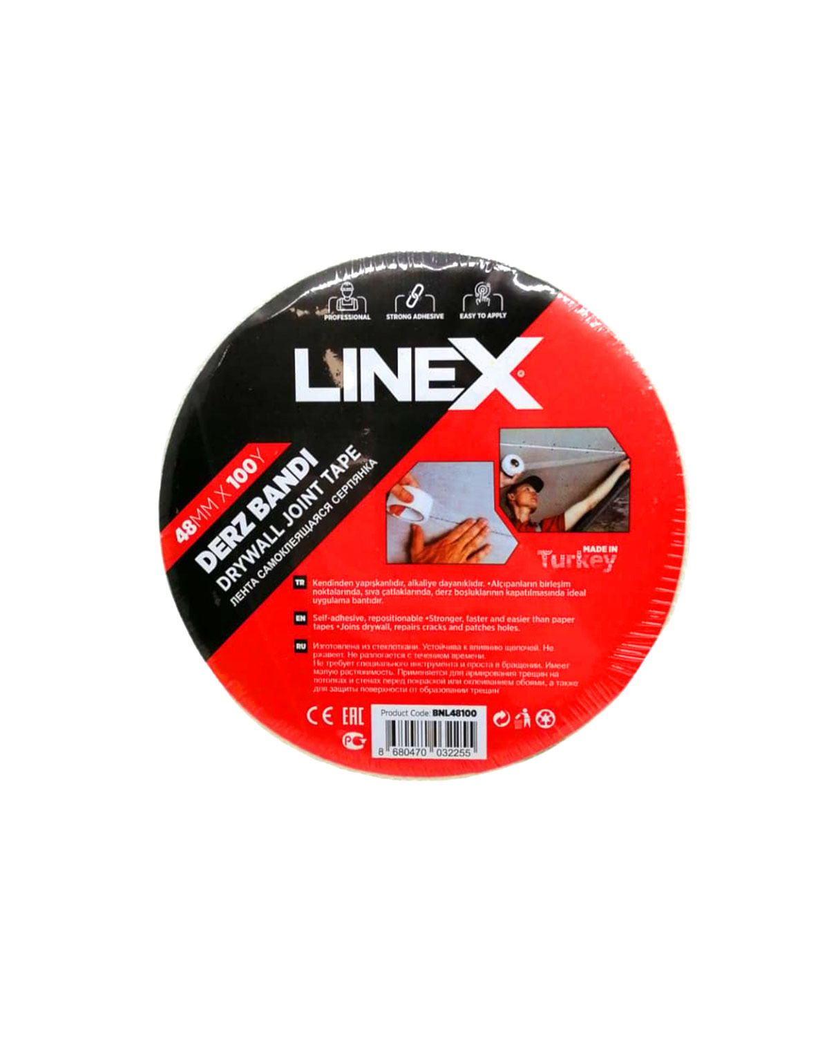 LINEX BNL-48100 DERZ BANTI 48MMX100YARDS (4767) - Lisinya