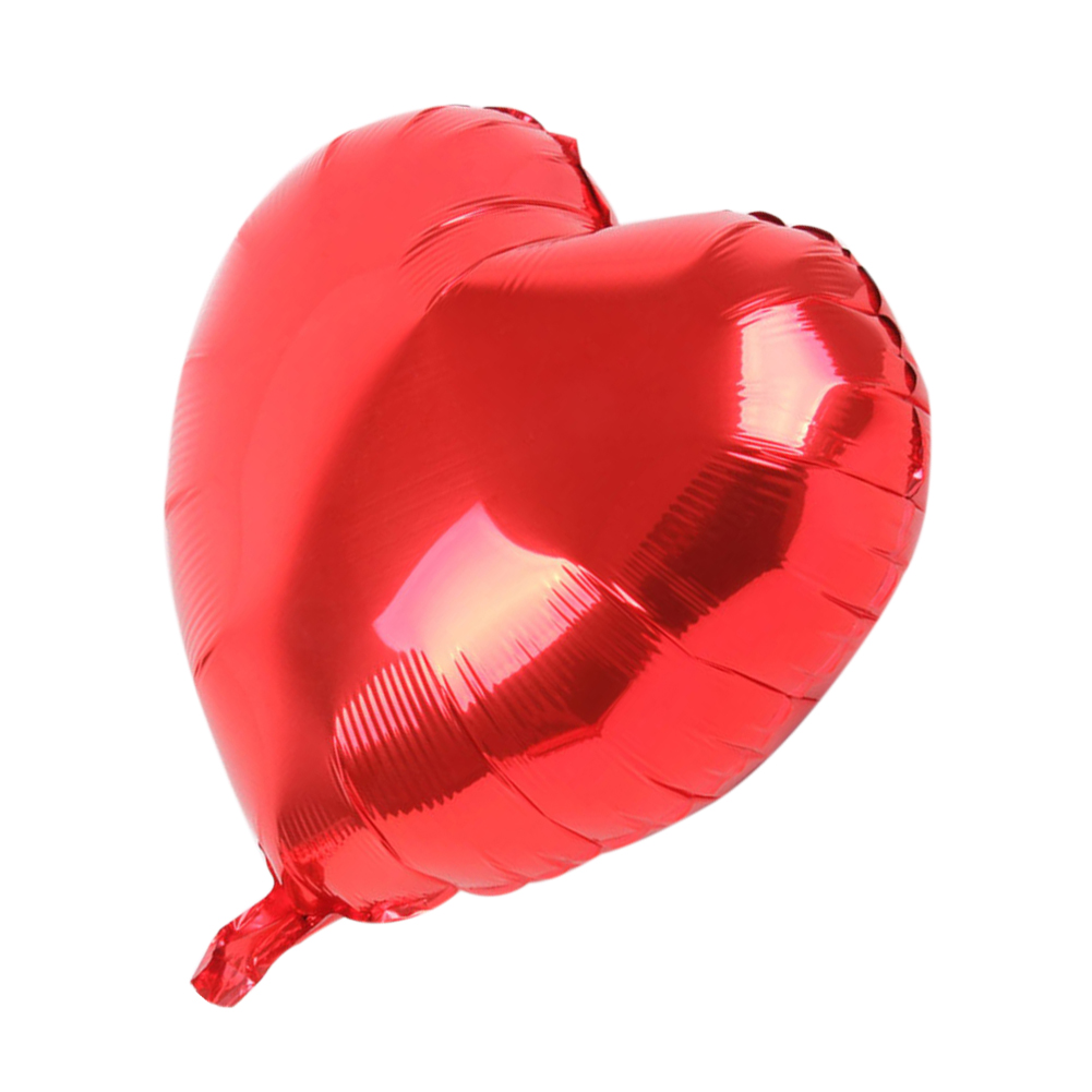 Kalp Balon Folyo Kırmızı 45 cm 18 inç (4767) - Lisinya