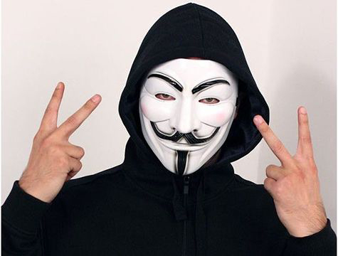 Beyaz Renk V For Vendetta Maskesi Yerli Üretim (4767) - Lisinya