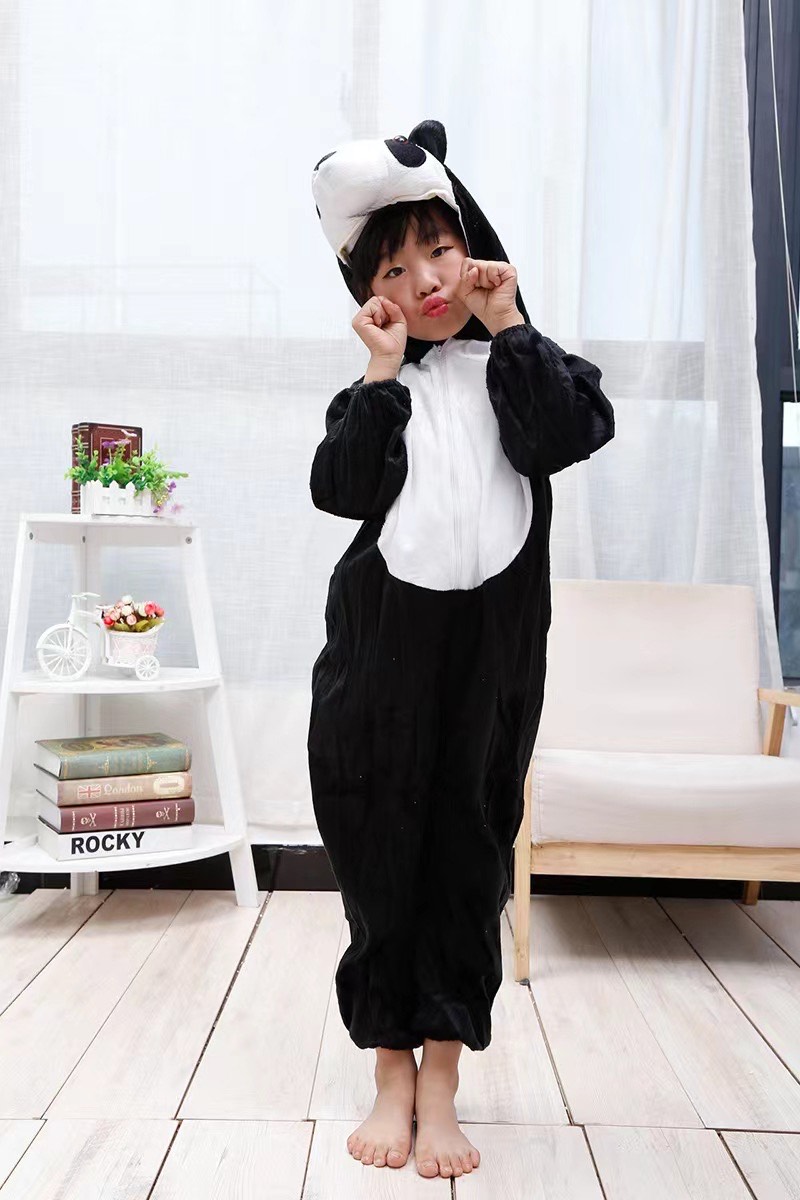 Çocuk Panda Kostümü 6-7 Yaş 120 cm (4767) - Lisinya