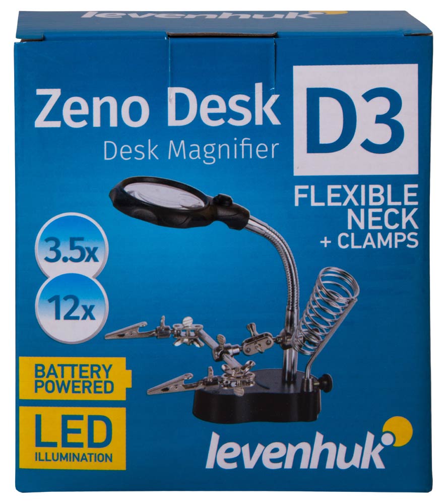 Levenhuk Zeno Desk D3 Büyüteç (4767) - Lisinya