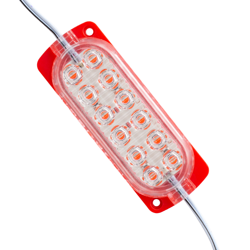 TEK RENK KIRMIZI MODÜL LED 2835 24 VOLT 2.4 WATT (4767) - Lisinya