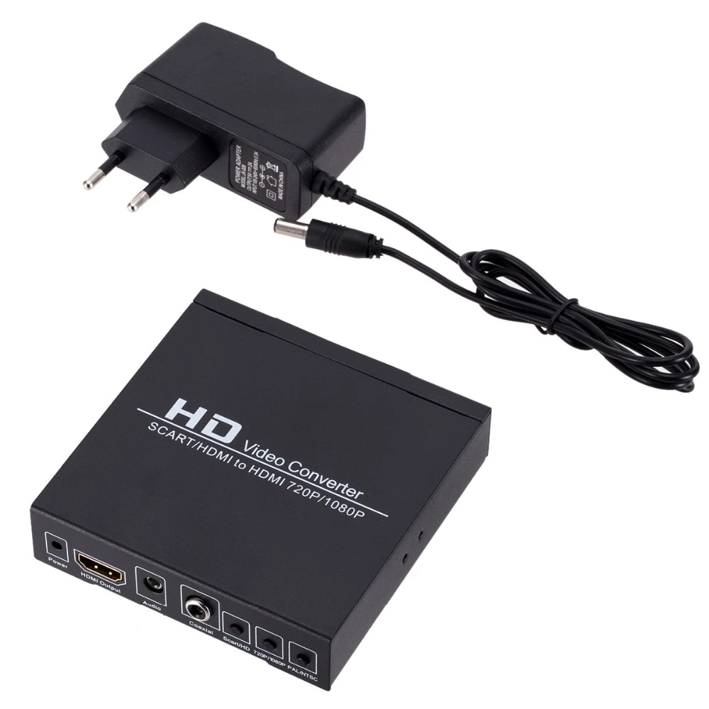 ADAPTÖRLÜ SCART-HDMI TO HDMI ÇEVİRİCİ DÖNÜŞTÜRÜCÜ CONVERTER (4767) - Lisinya