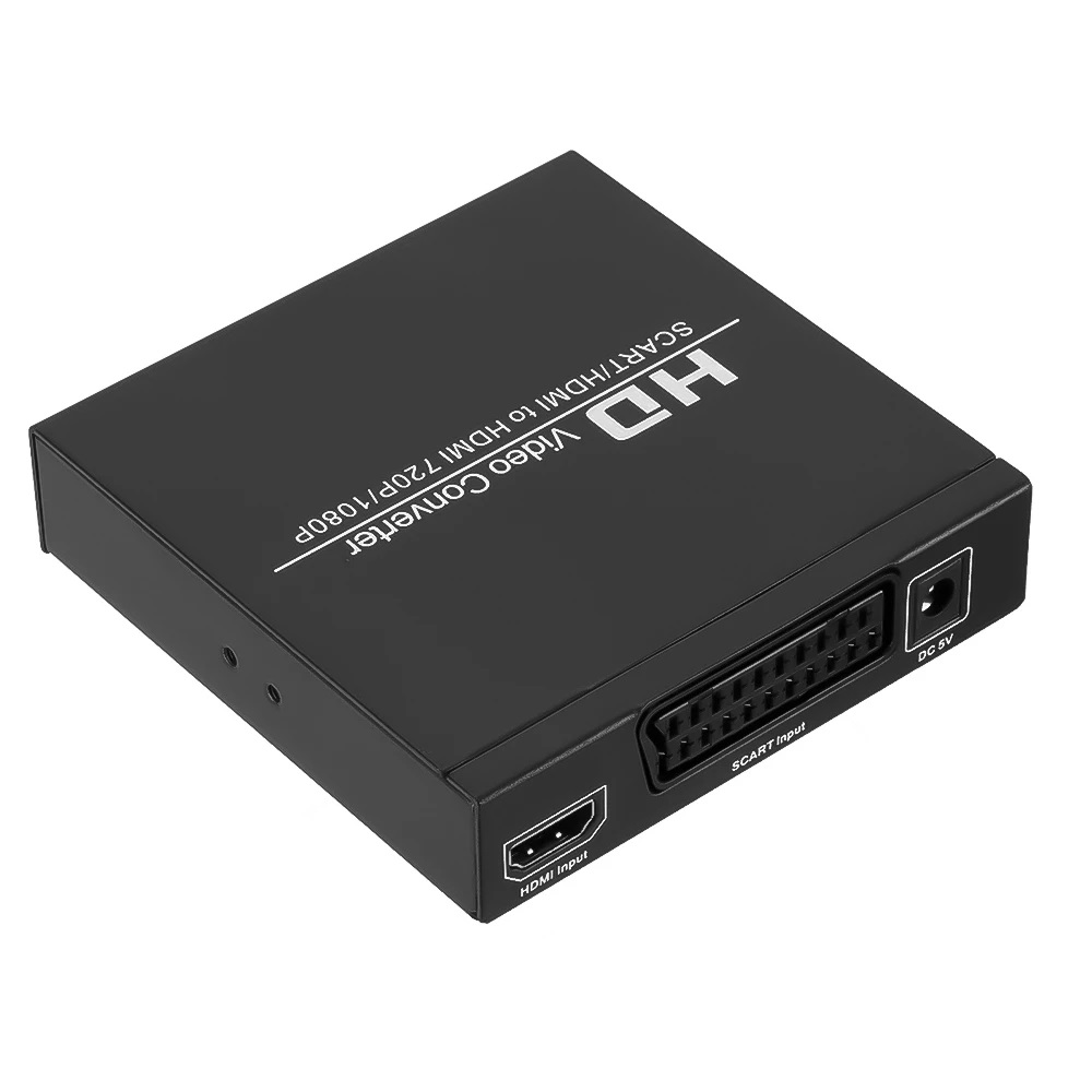 ADAPTÖRLÜ SCART-HDMI TO HDMI ÇEVİRİCİ DÖNÜŞTÜRÜCÜ CONVERTER (4767) - Lisinya